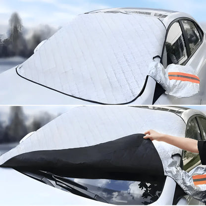 Detalj aluminijumskog materijala zaštitne cerade za šoferšajbnu